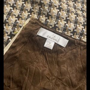 Caslon wool mix skirt